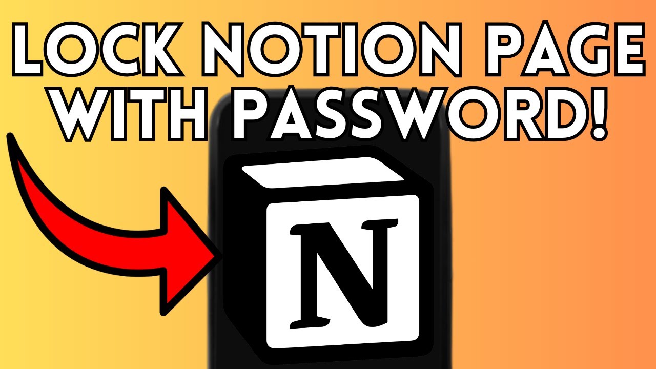 How To Lock Notion Page With Password (Full Guide) 2025!