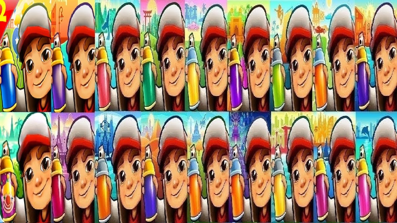 Subway Surfers v2 MARRAKESH VS Buenos Aires Chinese Version Paris Beijing Winter Holiday  Mexico