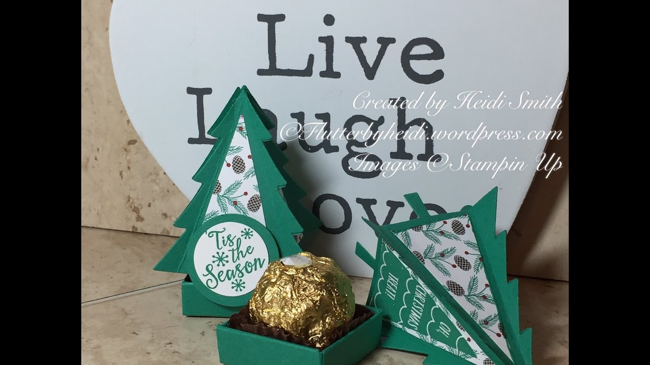 How to make my Advent Countdown Christmas tree Ferrero table Favour Ferrero #40