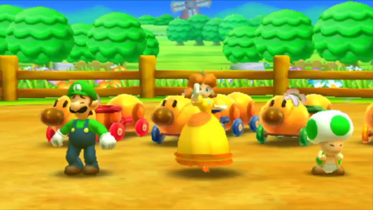Mario Party Star Rush - Toad Scramble - World 0-3 | MarioGamers