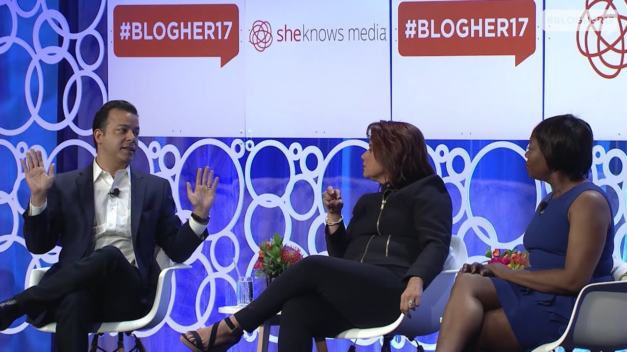 BlogHer 17 - Badass News Media Voices - John Avlon, Ana Navarro, Joy Reid