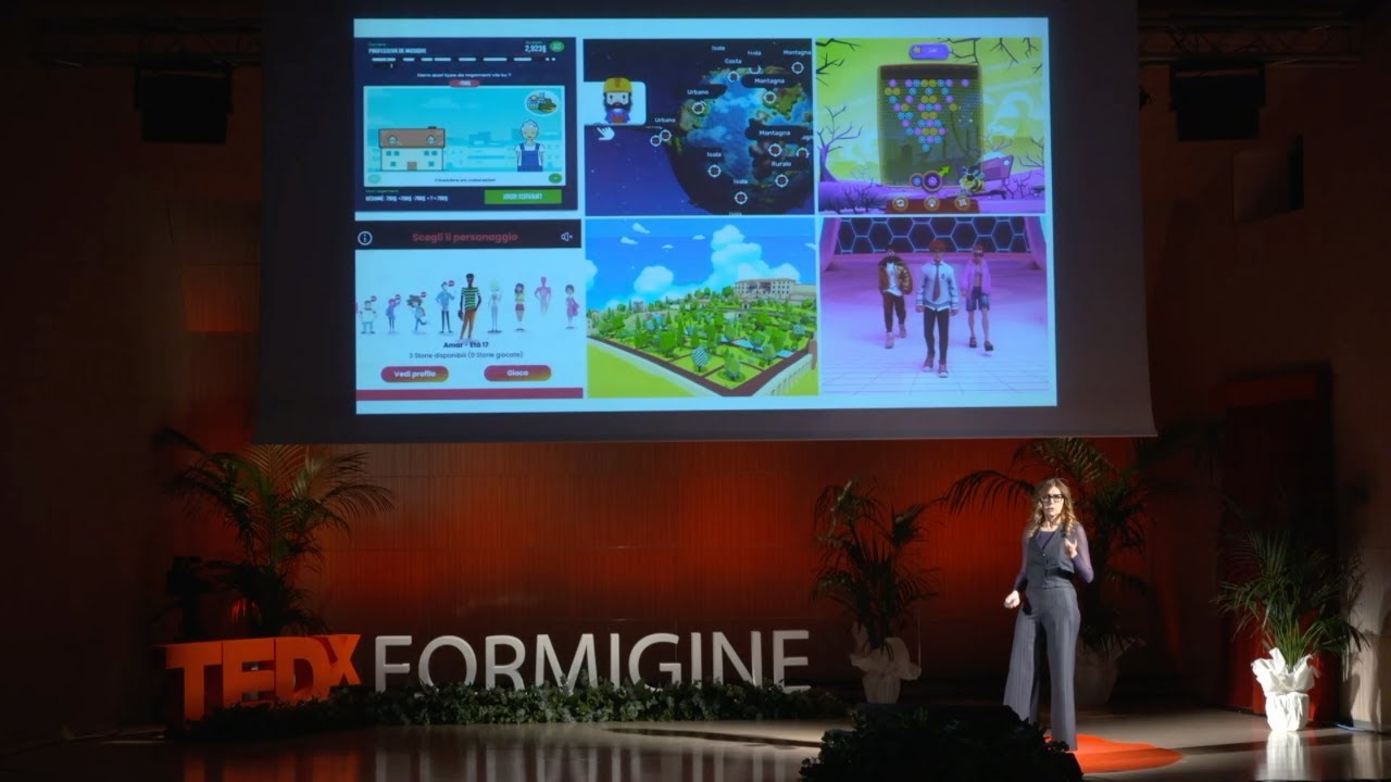 Gamification, elisir per ogni fase della vita | Lara Oliveti | TEDxFormigine