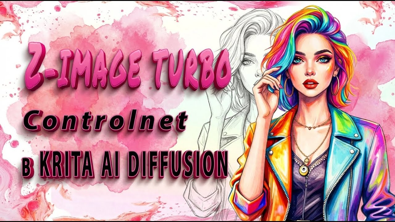 Контроль над генерациями с помощью модели Z Image Turbo Controlnet.