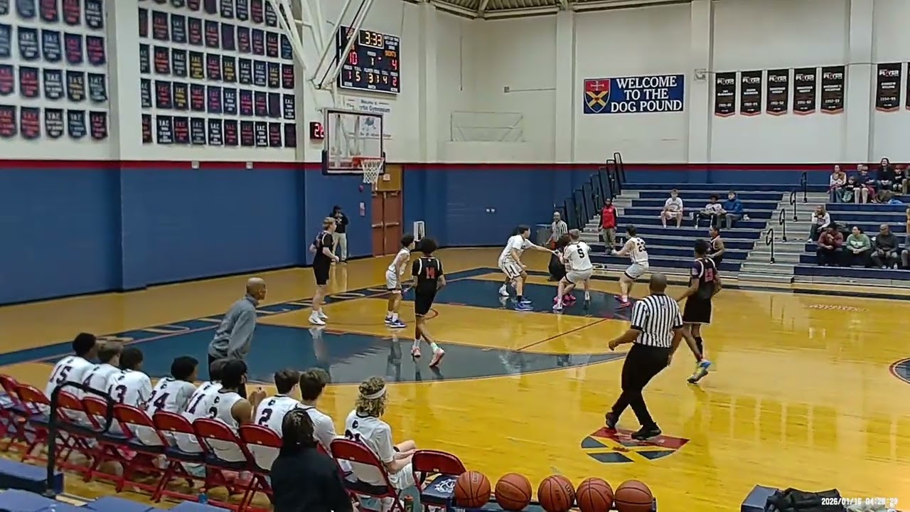 St. Albans Bulldogs JV vs St. Stephens St. Agnes JV @ Martin Gymnasium 1/16/26 vid#2