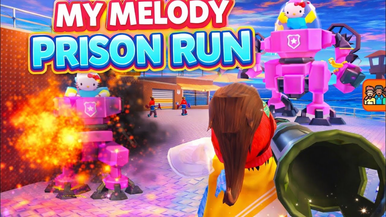 MY MELODY PRISON RUN 😱 | Roblox My Melody Escape Obby Gameplay