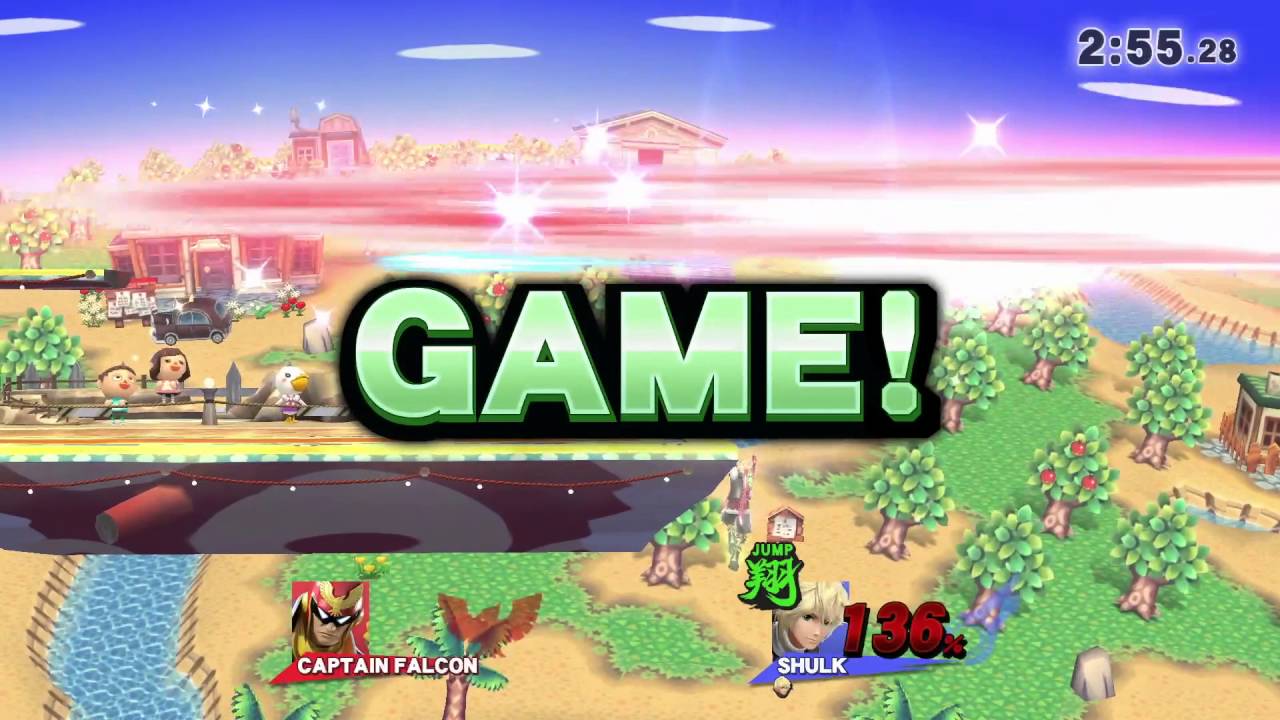 NathanSandwich (Captain Falcon) vs Ryukred (Shulk, Cloud, Bayonetta, Captain Falcon) - Part 3