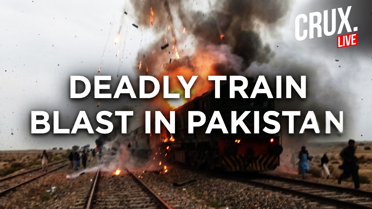 LIVE | Pakistan Train Explosion Leaves 24 Dead, BLA Claims Strike On Security Officials | Quetta