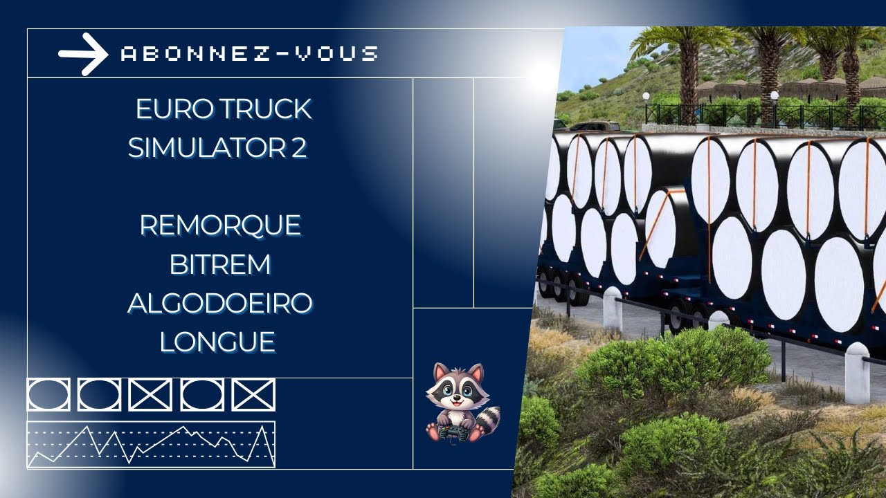 ETS2 1 53 Remorque Mod  Bitrem Algodoeiro Longue