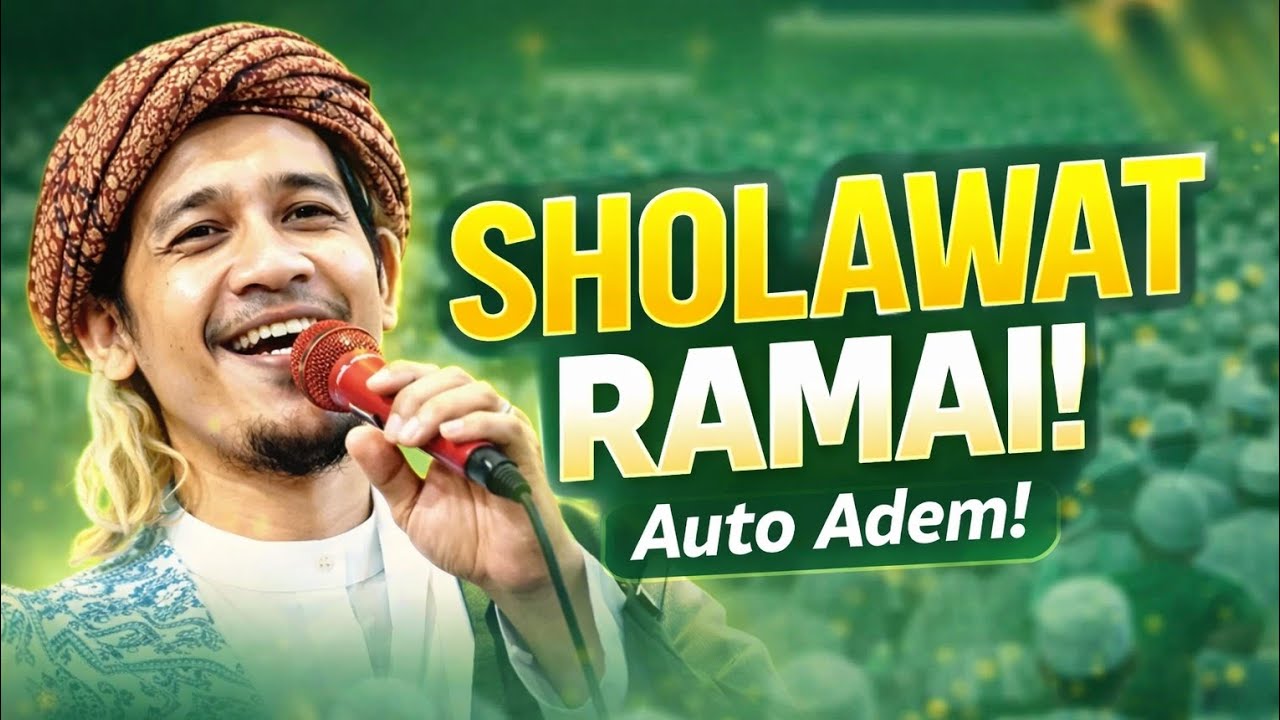SHOLAWAT Gandrung Nabi RAMAI! Auto Adem 😄 | Vlog Majelis