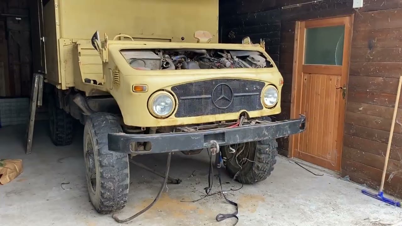 Wolfdogadventure - Unimog 404S - Zerlegung Fahrerhaus