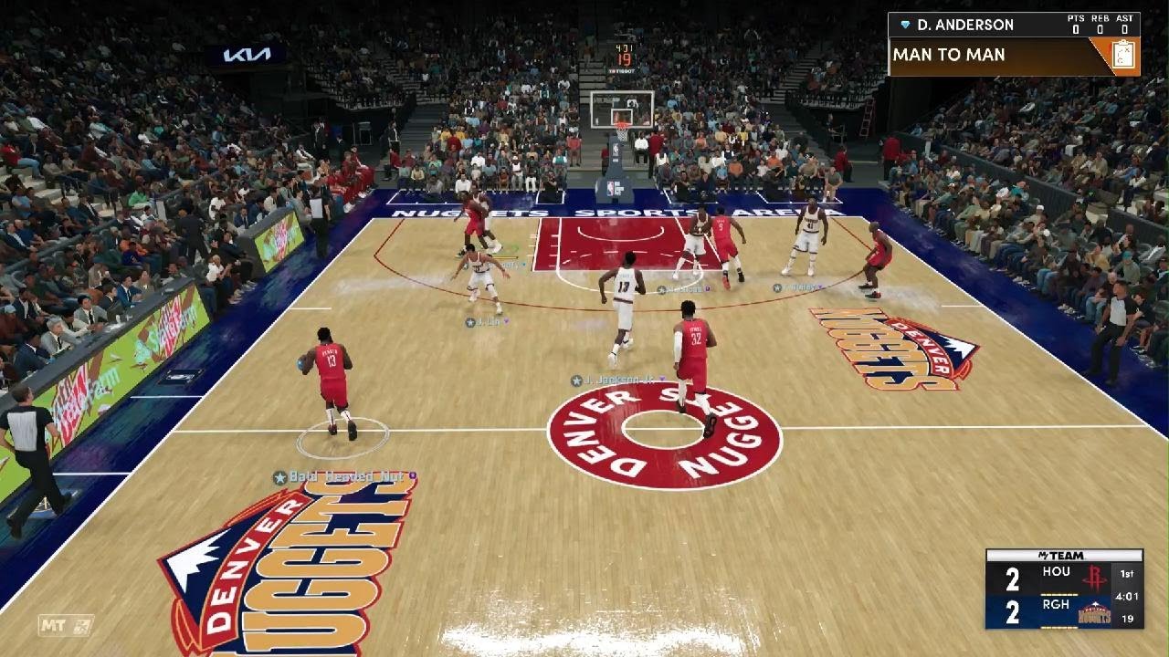 NBA 2K22  nuggets/pace last one