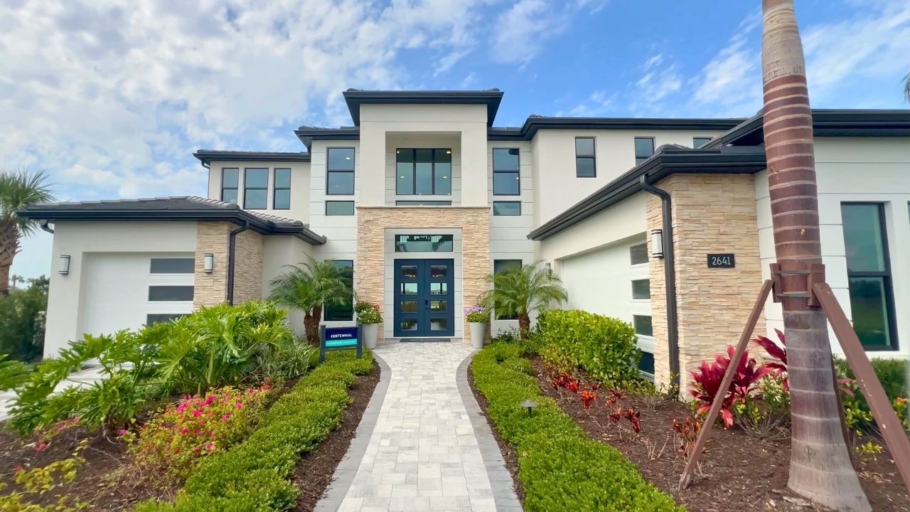 TOUR the CENTENNIAL Model from Toll Brothers at Monterey in Lakewood Ranch Florida