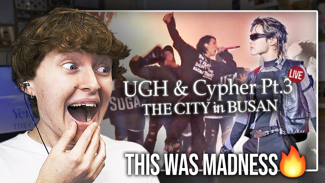 ЭТО БЫЛО БЕЗУМИЕ! (BTS - 'UGH & Cypher Pt 3' Концерт в Пусане 2022 | Реакция)