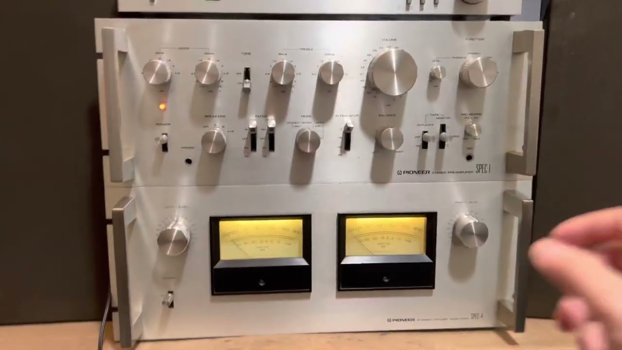 Pioneer Spec 1 and Spec 4