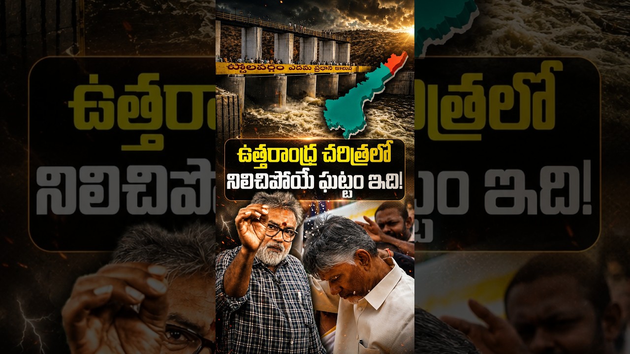 ఉత్తరాంధ్ర చరిత్రలో నిలిచిపోయే ఘట్టం ఇది!😍#polavaramproject #uttarandhra #godavariwater #chandrababu