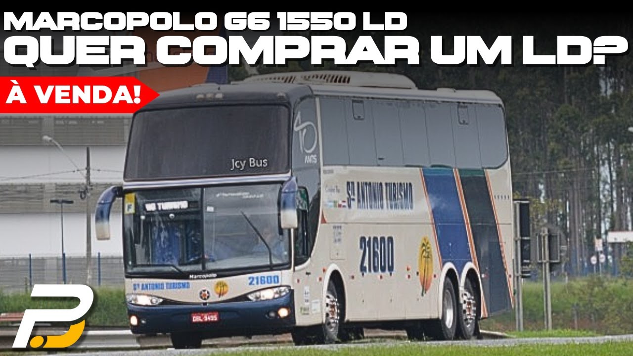 QUER COMPRAR UM LD? Marcopolo G6 1550 à venda!!