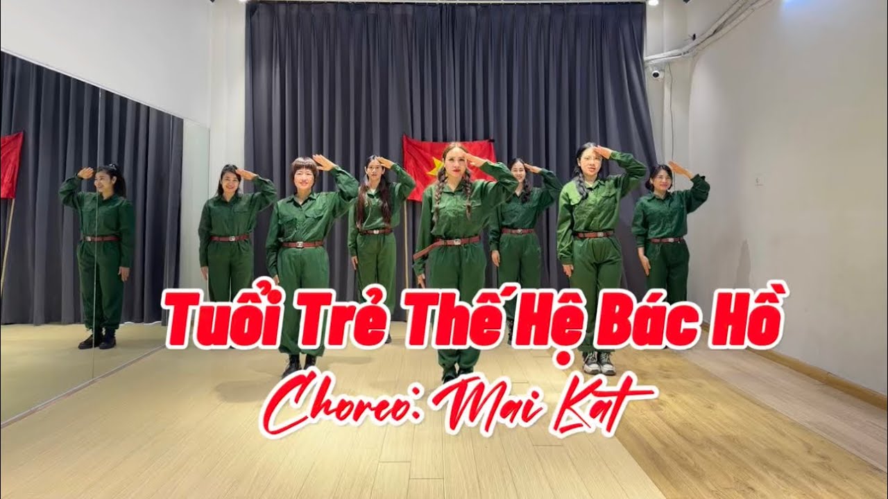 Tuổi Trẻ Thế Hệ Bác Hồ - Choreo Mai Kat - Mai Meo Zumba - Kat Dance Academy -Đào tạo HLV- Ngày 30/4
