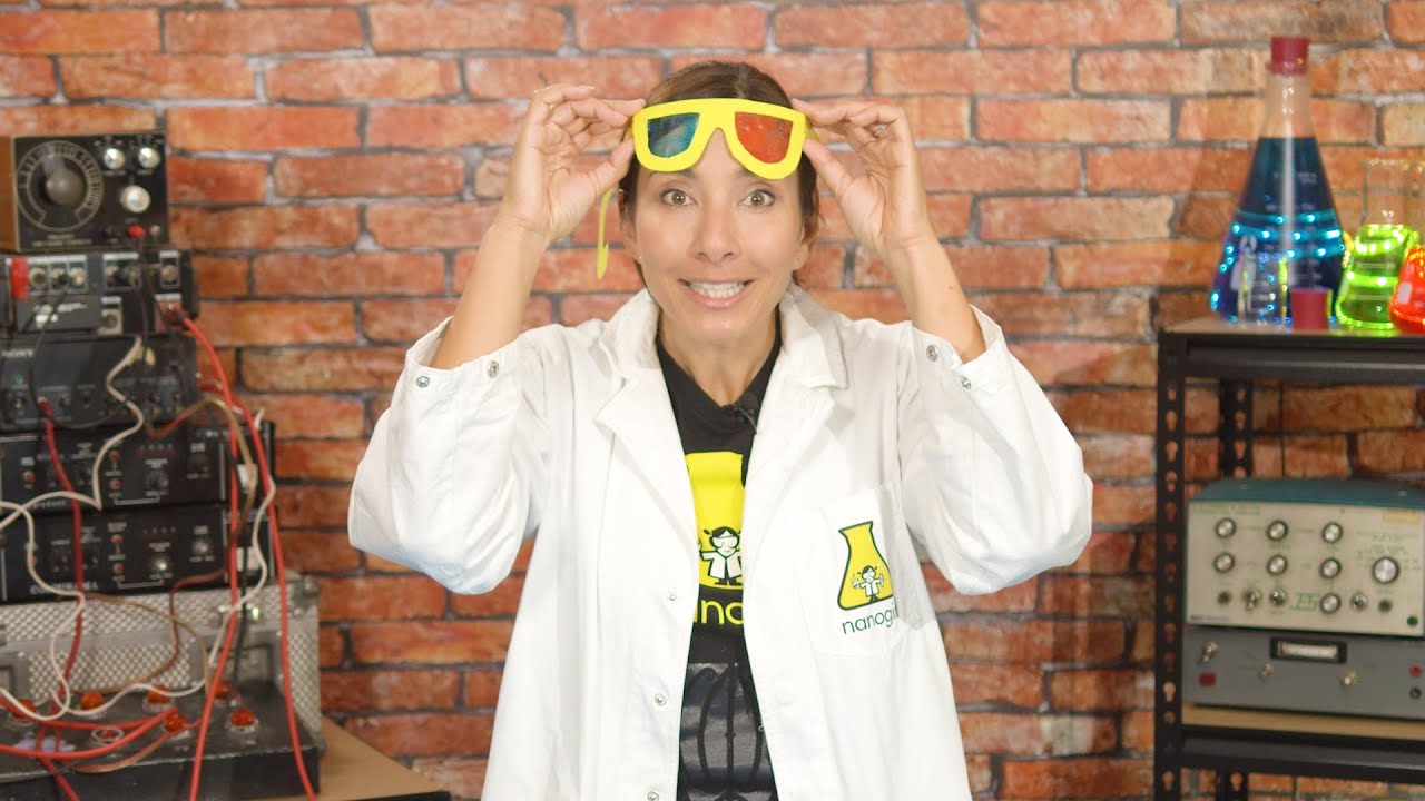 S3E1: Make your own Rainbow Glasses! | Nanogirl's Lab | STEM activities for kids