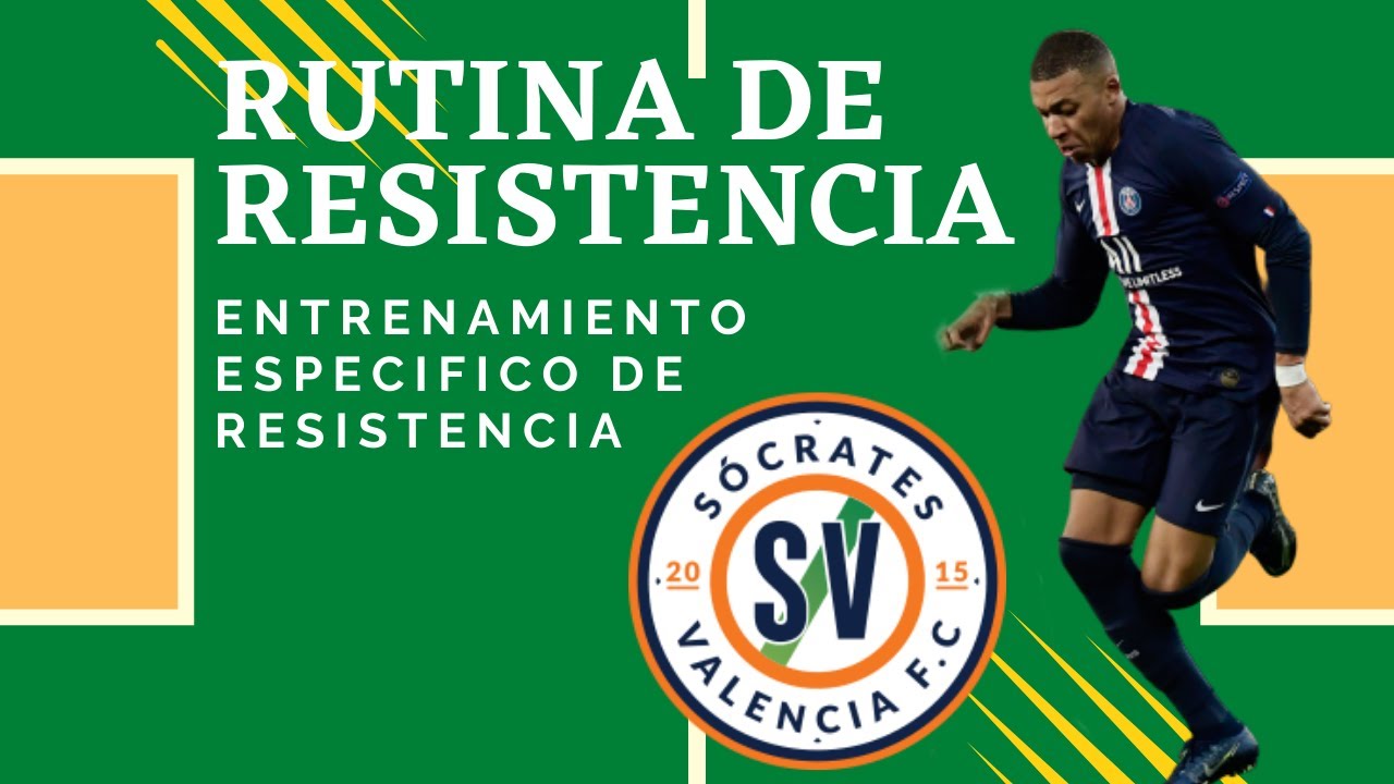 ENTRENAMIENTO DE RESISTENCIA. RUTINA PARA MEJORAR EL ESTADO FISICO. ENTRENA FUTBOL COMO PROFESIONAL.