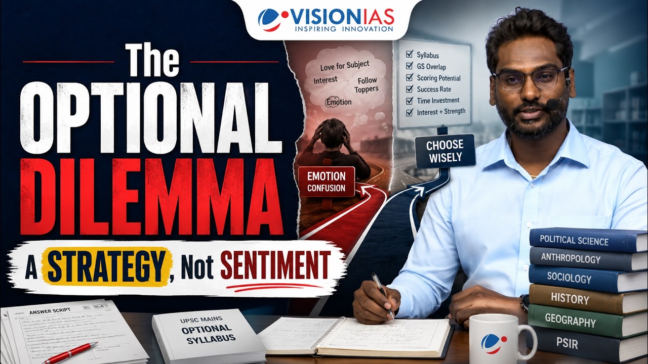 UPSC Optional Selection Strategy 2027 | How to Choose the Right Optional Subject |