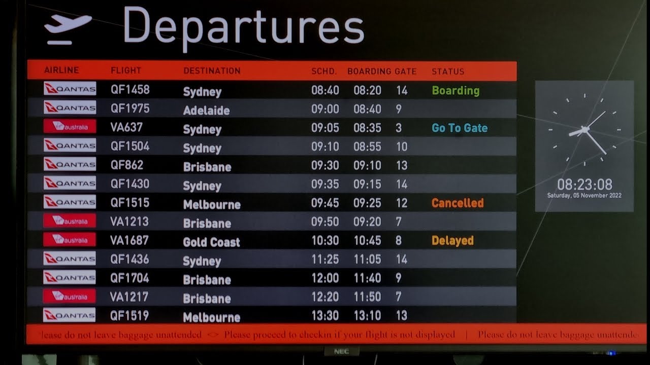Canberra (CBR) Airport Terminal Walk-Through / 4K