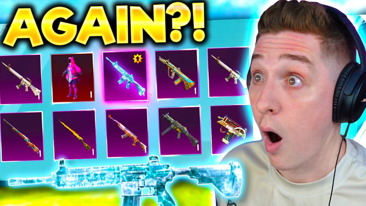 I GOT GLACIER M4 and EVERY LEGENDARY GUN!
