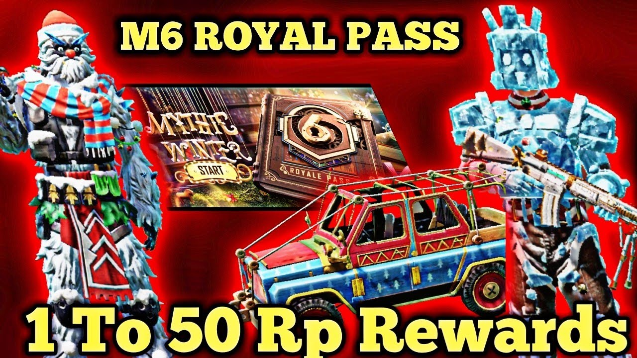 Finally M6 Royalpass Is Here | 1 To 50 Rp Rewards | Pubg Mobile