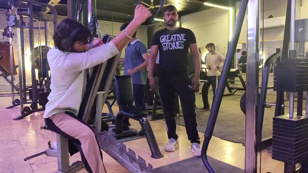 First gym vlog (back & forearms)   SUBSCRIBE FOR MORE ❤️