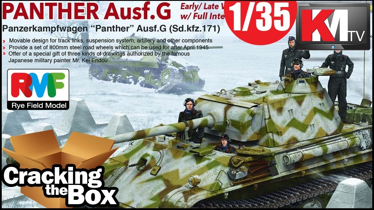 Rye Field Panther with Interior & Clear Plastic Parts (1/35)