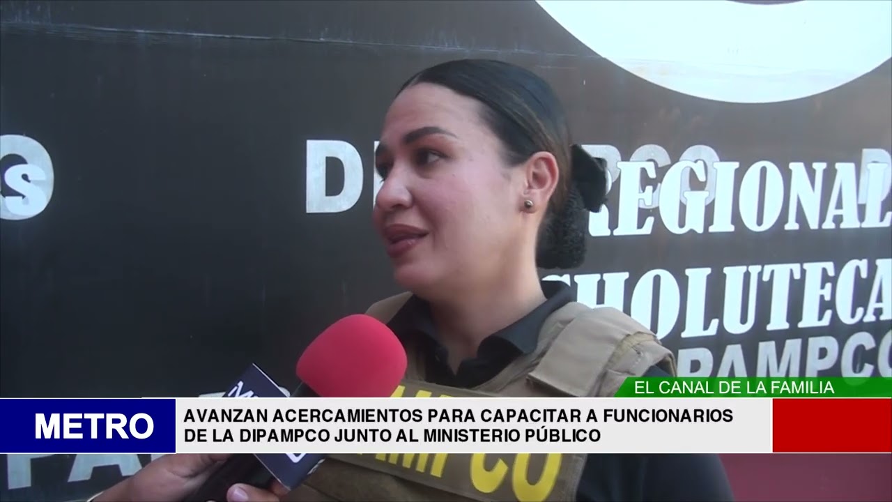 AVANZAN ACERCAMIENTOS PARA CAPACITAR A FUNCIONARIOS DE LA DIPAMPCO JUNTO AL MINISTERIO PÚBLICO