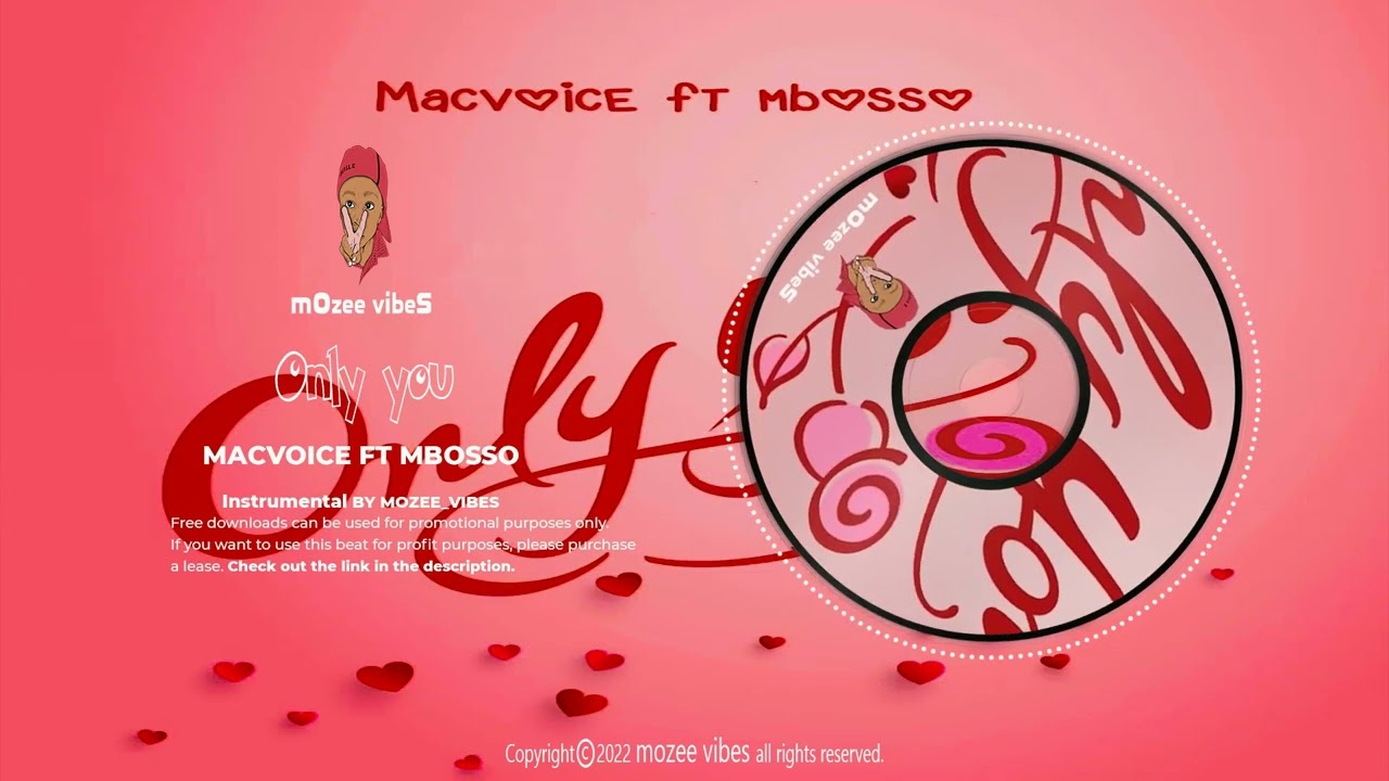 Macvoice ft Mbosso - Only You (official Audio Instrumental Beat )
