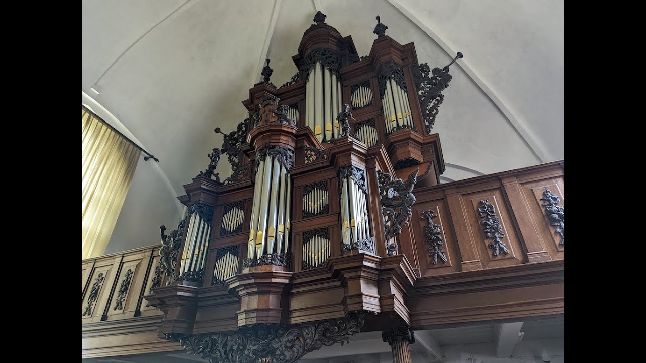 Peter Westerbrink plays Tunder & Scheidemann live at the 1701 Schnitger organ of Uithuizen