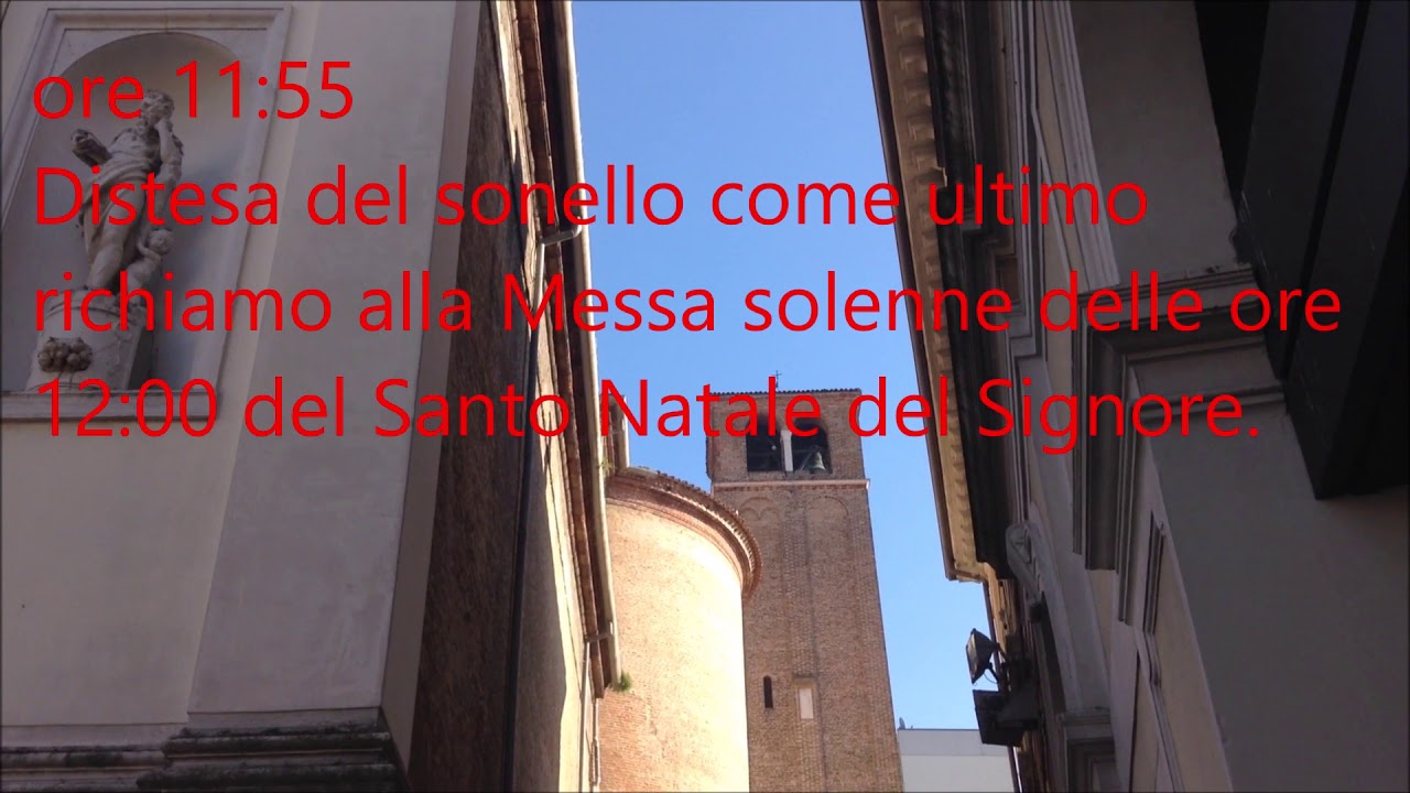 Le campane del Duomo di San Lorenzo Martire a Mestre (VE) - suonate solenni