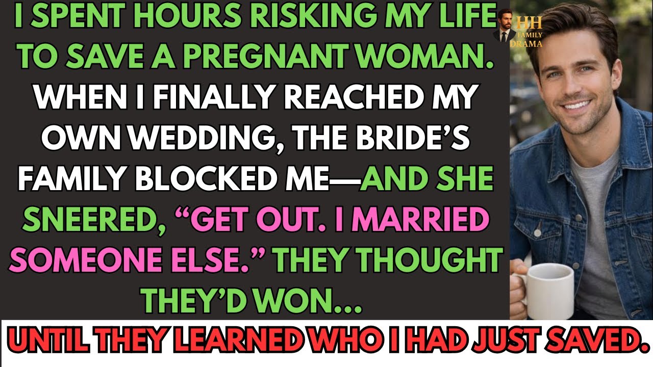 I Saved A Pregnant Woman For Hours—Then Arrived Late To My Wedding And Was Thrown Out