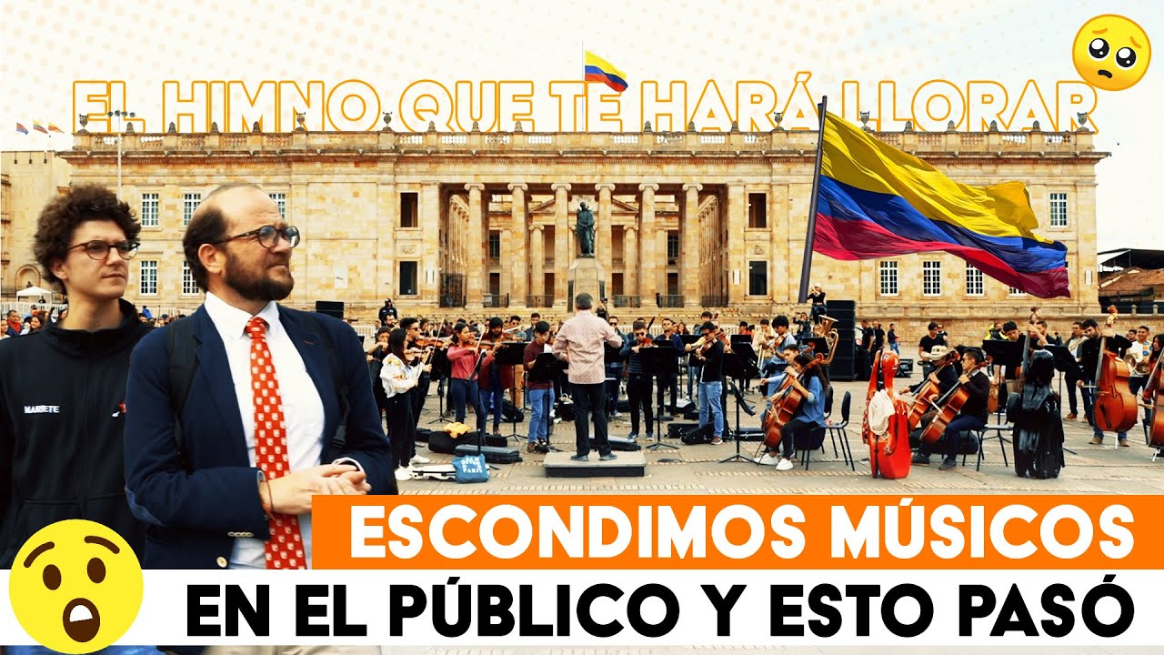 EL HIMNO QUE TE HARÁ LLORAR * LA SORPRESA QUE DIMOS CON 130 MÚSICOS EN PLAZA DE BOLÍVAR 😱 #Flashmob