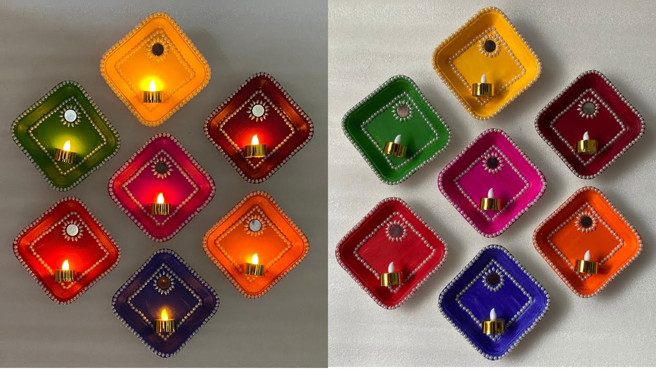 Diwali Craft Decoration Ideas | Paper Plates Wall Decoration Ideas For Diwali | EASY & SIMPLE | DIY