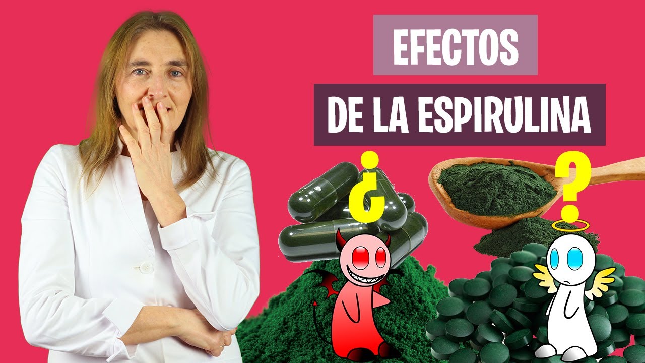 ESTO LE PASA A TU CUERPO si TOMAS ESPIRULINA | Efectos de la espirulina | Nutrición y Dietética