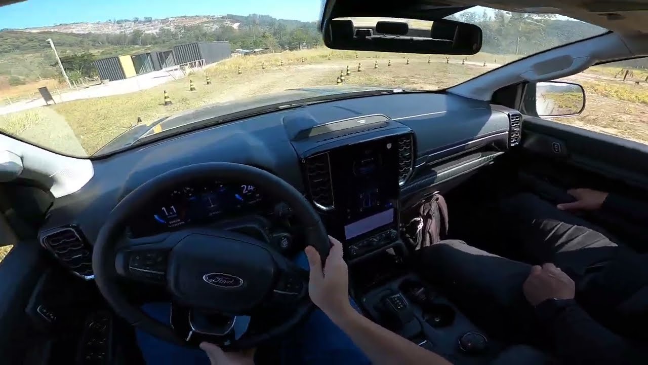 FORD RANGER LIMITED V6 2026 | TEST DRIVE OFF-ROAD ONBOARD POV GOPRO