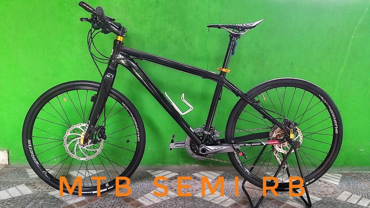 sepeda mtb semi roadbike atau hybrid
