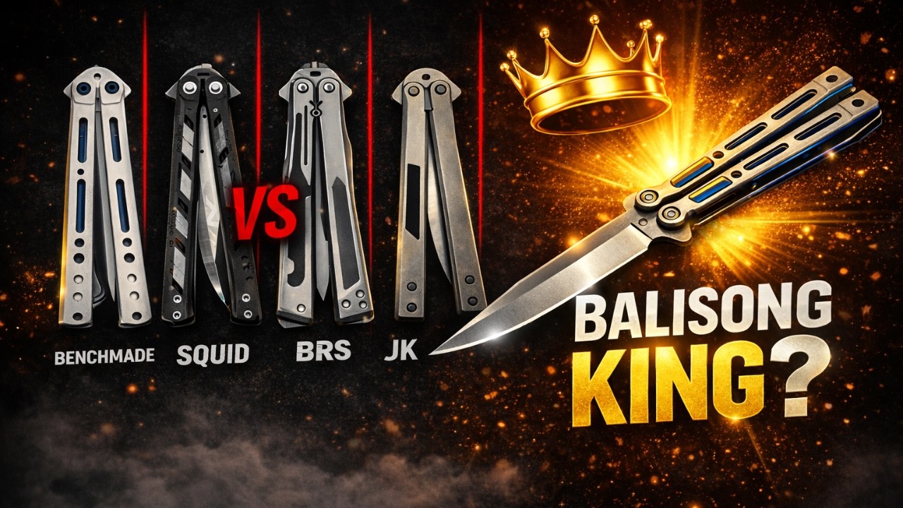 Top 5 Butterfly Knife Brands in 2026 - Which One Is King?