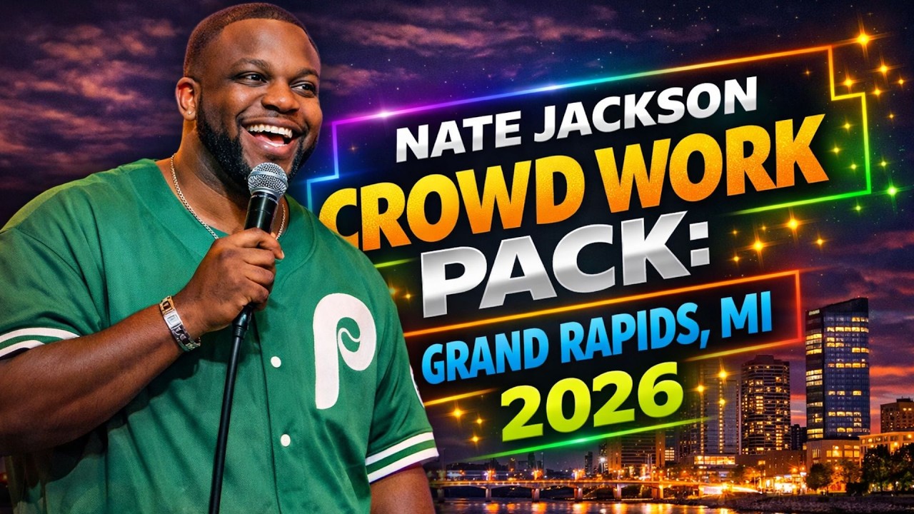 Nate Jackson CROWD WORK PACK: Grand Rapids, MI | The best stand-up comedy by Nate Jackson