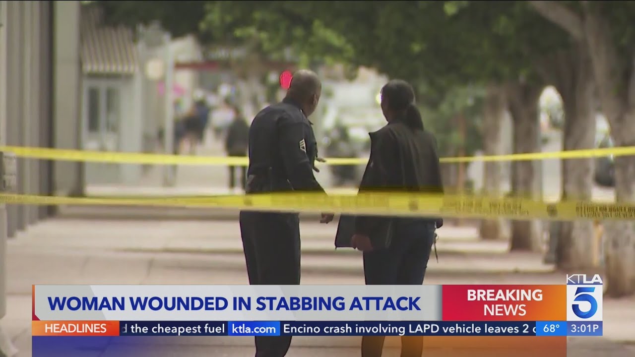 Woman critically wounded in apparent random stabbing attack in DTLA