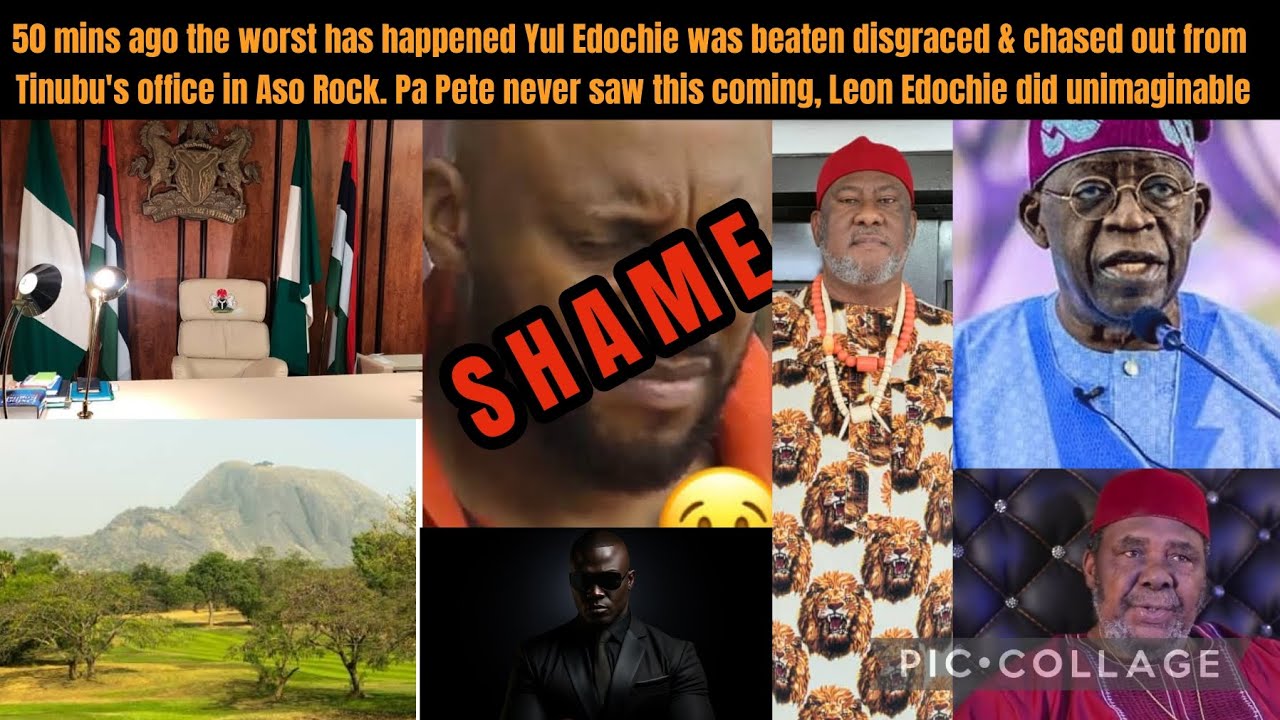 50 mins ago the worst occur Yul Edochie was disgraced & chased out from Tinubu's office in Aso Rock
