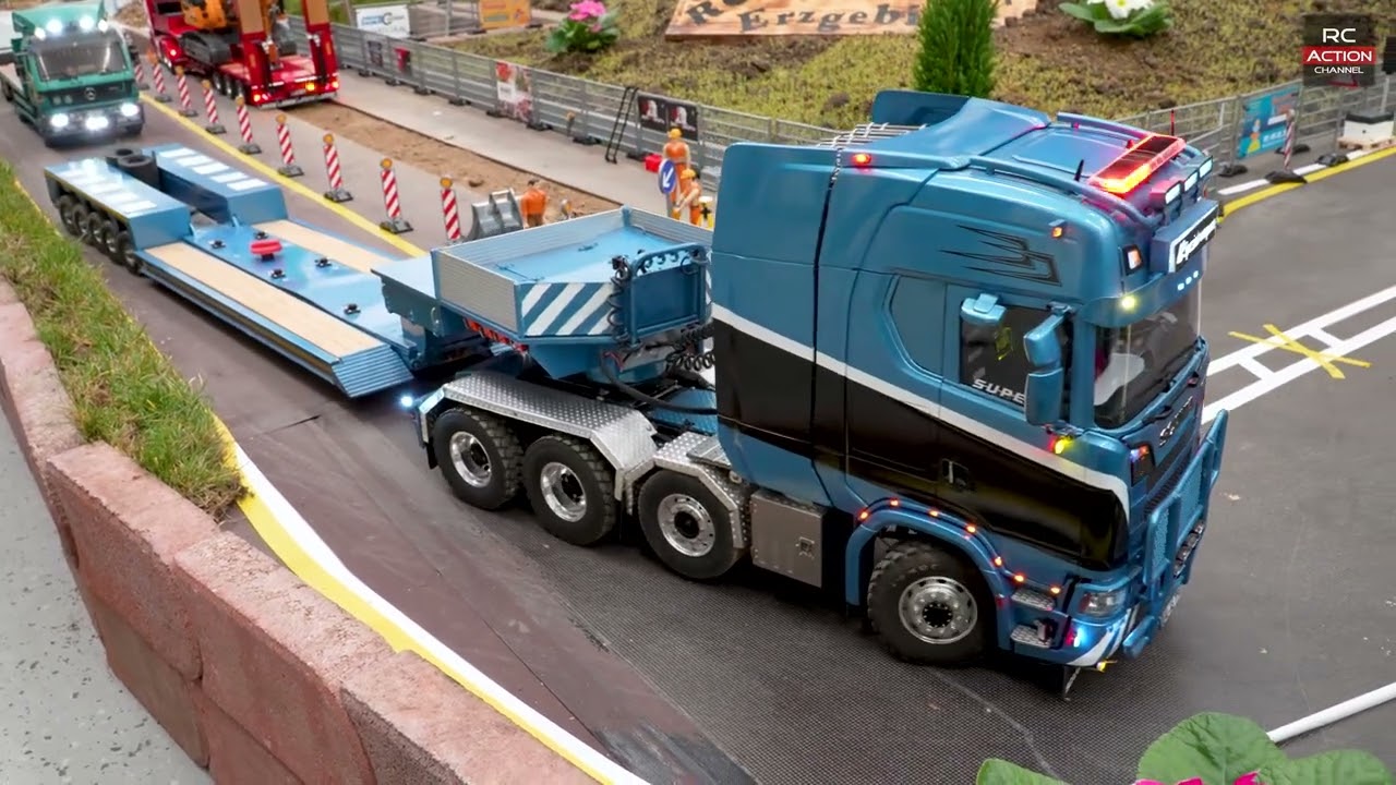 CRAZY RC Trucks & Construction Action at Chemnitz!