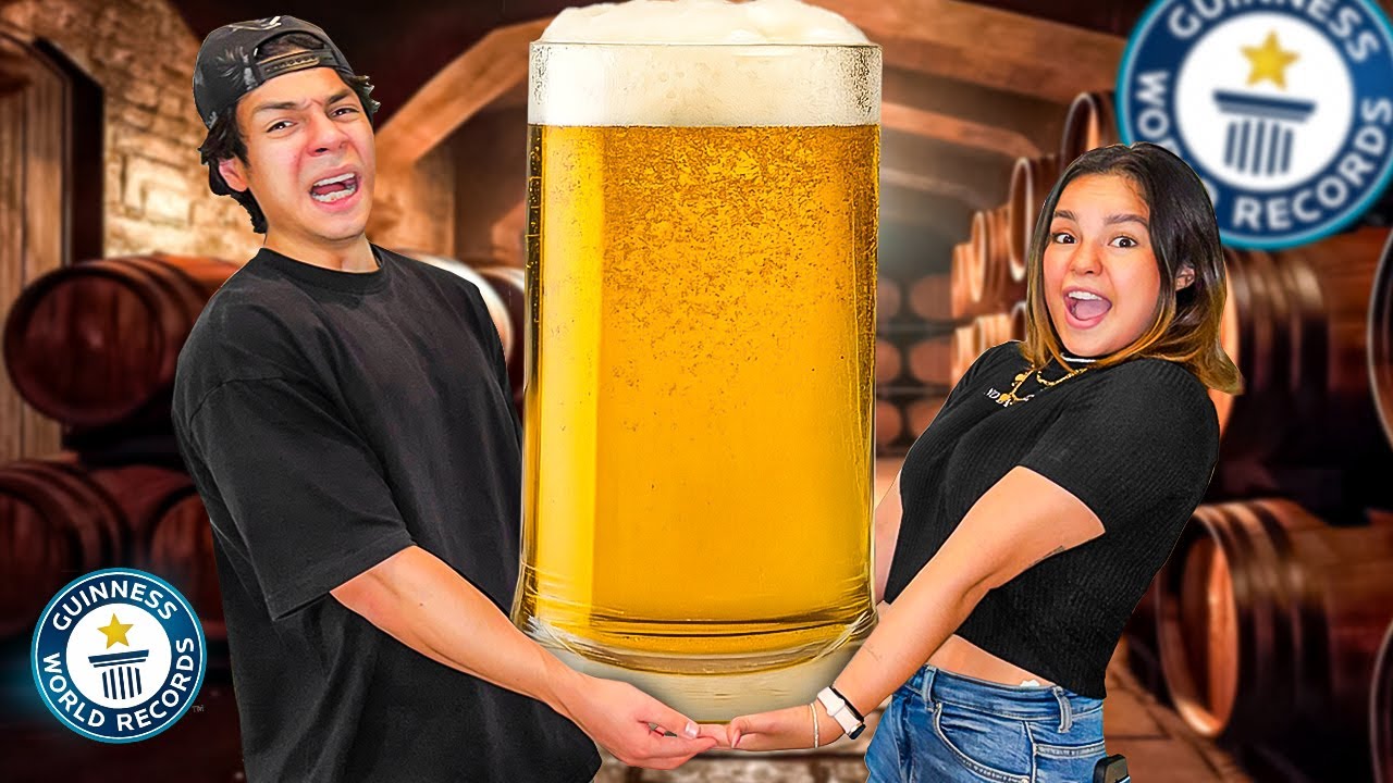 HACEMOS UNA CERVEZA GIGANTE DE 100 LITROS Y NOS LA TOMAMOS COMPLETA *termina mal* - Barbie Pvm