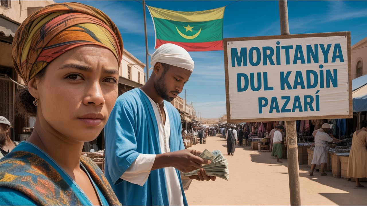 Moritanya’da Dul Kadınlar Pazarı! 🇲🇷 Dünyanın En İlginç Pazarı!