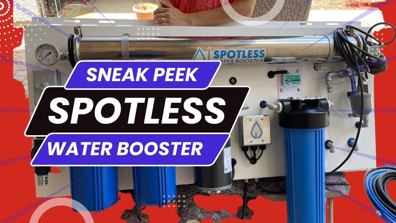 Sneak Peek 🫣 New Spotless Water Booster