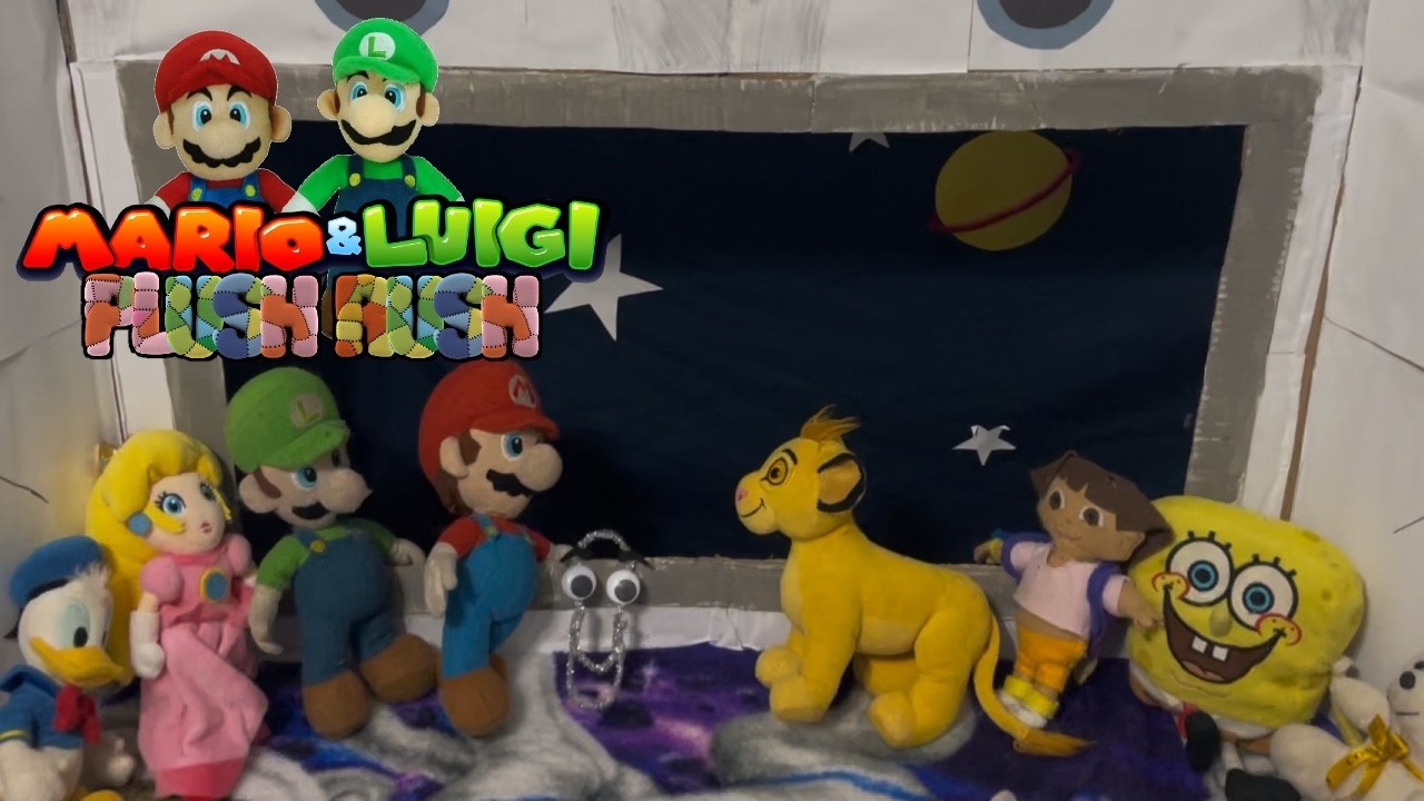 Mario and Luigi Plush Rush: Gliding Through Goraj Galaxy (World 7)
