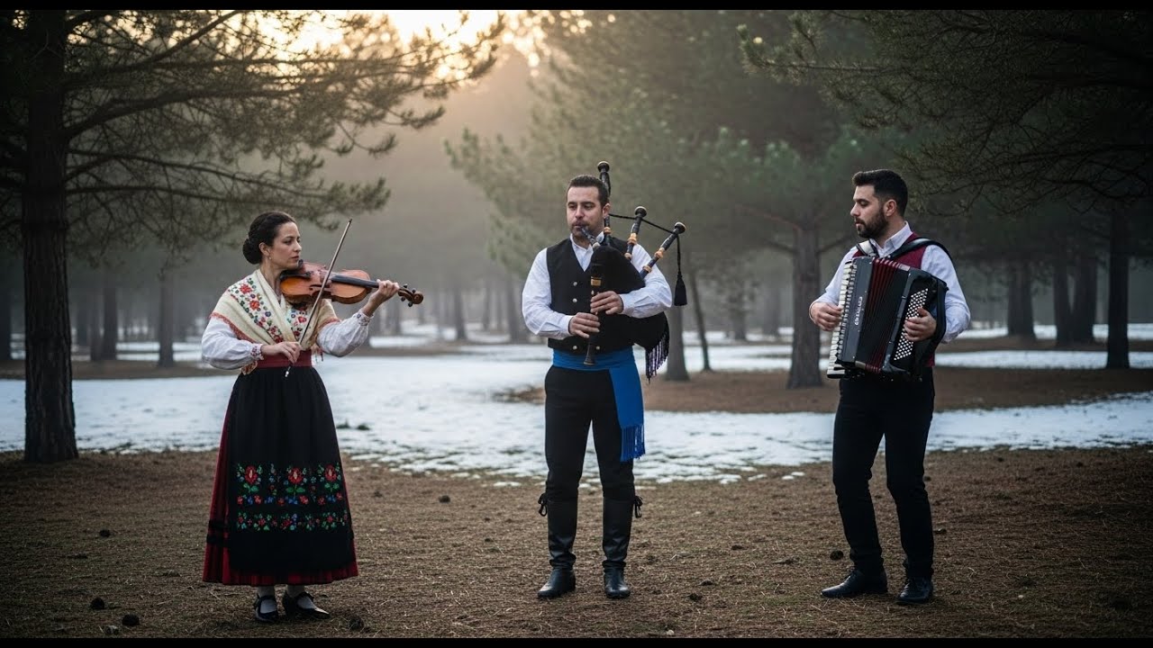 Ballad of the Old People of the Horizon | Traditional Folk Music from Galicia with Accordion and