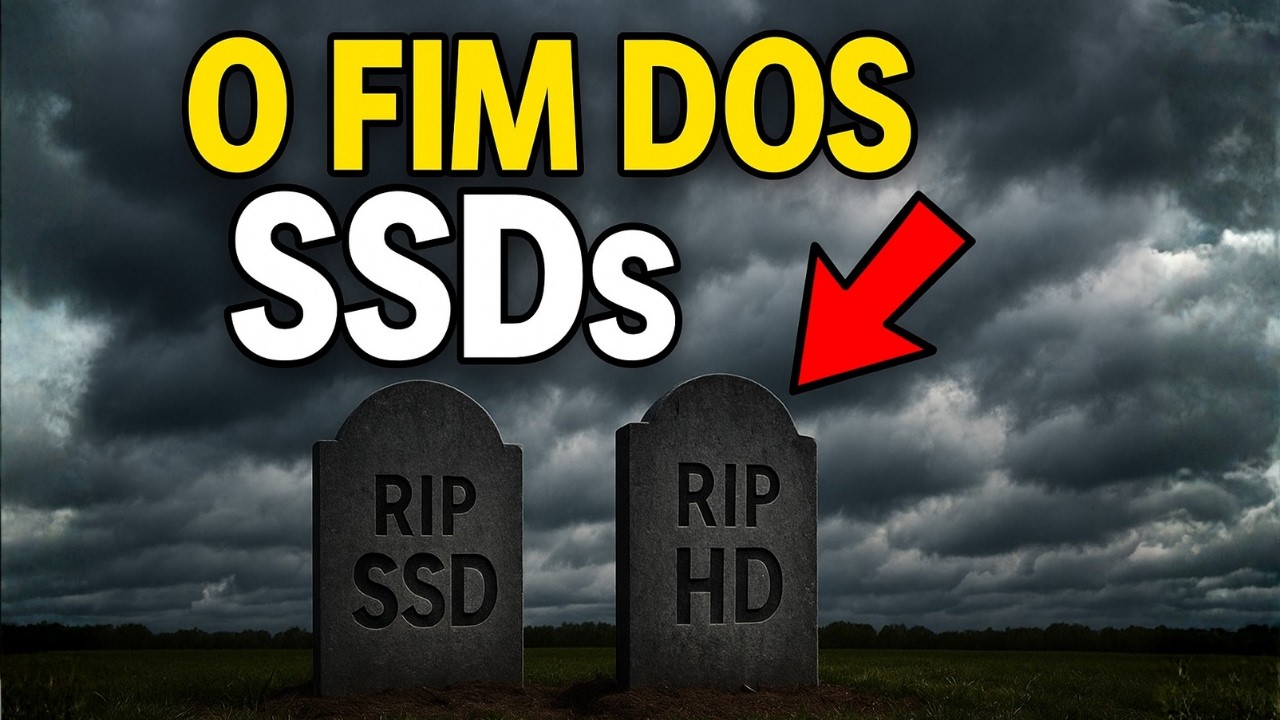 😱 POR QUE OS SSDs E HDs ESTÃO COM OS DIAS CONTADOS? A história do armazenamento!